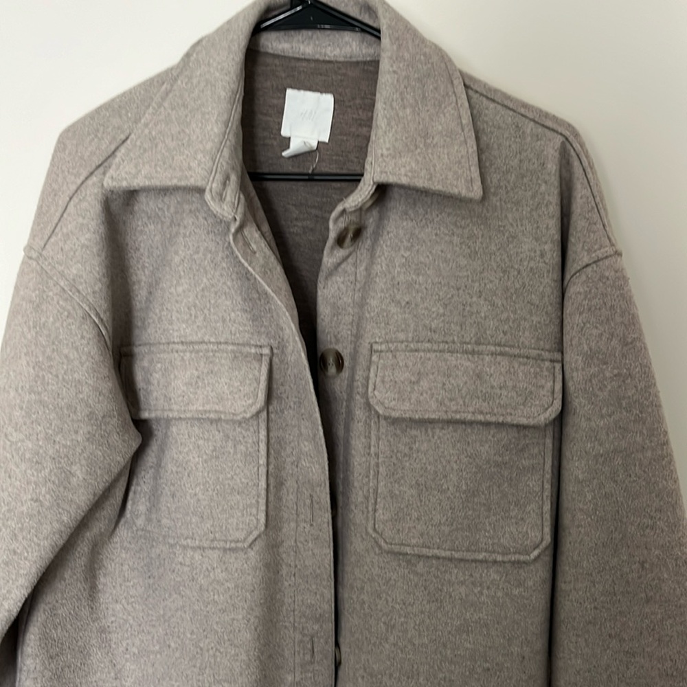 H&M Beige Shacket